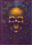 Postkarte DIN A6 - Totenkopf 01 (M20)