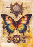 Postkarte DIN A6 - Schmetterling 02 (M21)