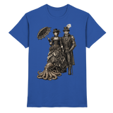 Steampunk-Paar mit Oktopus (sw) - Classic Shirt