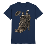 Steampunk-Paar mit Oktopus (sw) - Classic Shirt
