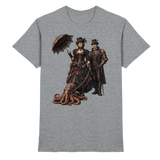 Steampunk-Paar mit Oktopus - Classic Shirt