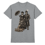Steampunk-Paar mit Oktopus (sw) - Classic Shirt