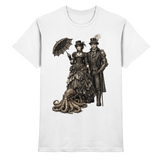 Steampunk-Paar mit Oktopus (sw) - Classic Shirt