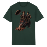 Steampunk-Paar mit Oktopus - Heavy Cotton T-Shirt