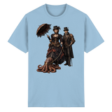 Steampunk-Paar mit Oktopus - Heavy Cotton T-Shirt