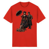 Steampunk-Paar mit Oktopus - Heavy Cotton T-Shirt