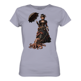 Steampunk-Lady mit Oktopus - Ladies Organic Shirt