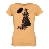 Steampunk-Lady mit Oktopus - Ladies Organic Shirt