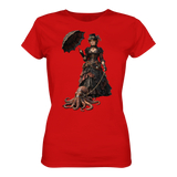 Steampunk-Lady mit Oktopus - Ladies Premium Shirt