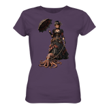Steampunk-Lady mit Oktopus - Ladies Premium Shirt