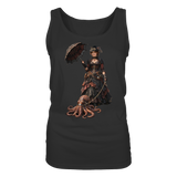 Steampunk-Lady mit Oktopus - Ladies Tank-Top