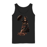 Steampunk-Lady mit Oktopus - Ladies Tank-Top