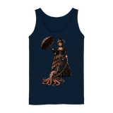 Steampunk-Lady mit Oktopus - Ladies Tank-Top
