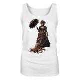 Steampunk-Lady mit Oktopus - Ladies Tank-Top
