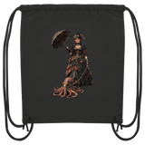 Steampunk-Lady mit Oktopus - Organic Gym-Bag