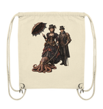Steampunk-Paar mit Oktopus - Organic Gym-Bag