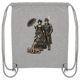 Steampunk-Paar mit Oktopus (sw) - Organic Gym-Bag
