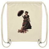 Steampunk-Lady mit Oktopus - Organic Gym-Bag