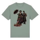 Steampunk-Paar mit Oktopus - Organic Heavy Shirt