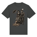 Steampunk-Paar mit Oktopus (sw) - Organic Heavy Shirt