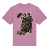 Steampunk-Paar mit Oktopus (sw) - Organic Heavy Shirt