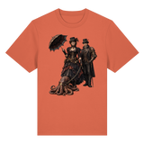 Steampunk-Paar mit Oktopus - Organic Heavy Shirt