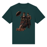 Steampunk-Paar mit Oktopus - Organic Heavy Shirt