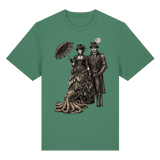Steampunk-Paar mit Oktopus (sw) - Organic Heavy Shirt