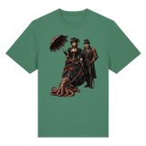 Steampunk-Paar mit Oktopus - Organic Heavy Shirt