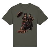 Steampunk-Paar mit Oktopus - Organic Heavy Shirt