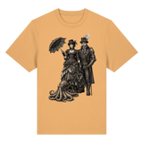 Steampunk-Paar mit Oktopus (sw) - Organic Heavy Shirt