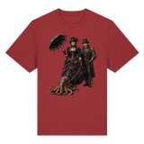 Steampunk-Paar mit Oktopus - Organic Heavy Shirt