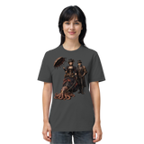 Steampunk-Paar mit Oktopus - Organic Shirt