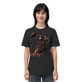 Steampunk-Paar mit Oktopus - Organic Shirt