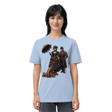 Steampunk-Paar mit Oktopus - Organic Shirt