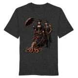 Steampunk-Paar mit Oktopus - Organic Shirt