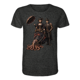 Steampunk-Paar mit Oktopus - Organic Shirt