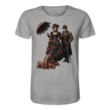 Steampunk-Paar mit Oktopus - Organic Shirt