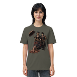 Steampunk-Paar mit Oktopus - Organic Shirt