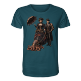 Steampunk-Paar mit Oktopus - Organic Shirt