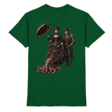 Steampunk-Paar mit Oktopus - Premium Shirt