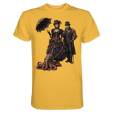 Steampunk-Paar mit Oktopus - Premium Shirt