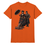 Steampunk-Paar mit Oktopus - Premium Shirt
