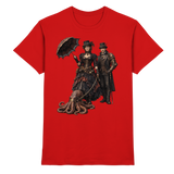 Steampunk-Paar mit Oktopus - Premium Shirt