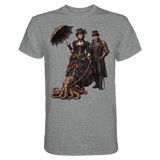 Steampunk-Paar mit Oktopus - Premium Shirt