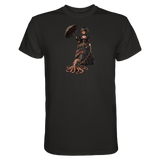 Steampunk-Lady mit Oktopus - Unisex Essential Premium Shirt