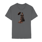 Steampunk-Lady mit Oktopus - Unisex Essential Premium Shirt