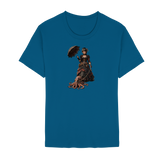 Steampunk-Lady mit Oktopus - Unisex Essential Premium Shirt