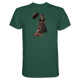 Steampunk-Lady mit Oktopus - Unisex Essential Premium Shirt