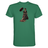 Steampunk-Lady mit Oktopus - Unisex Essential Premium Shirt